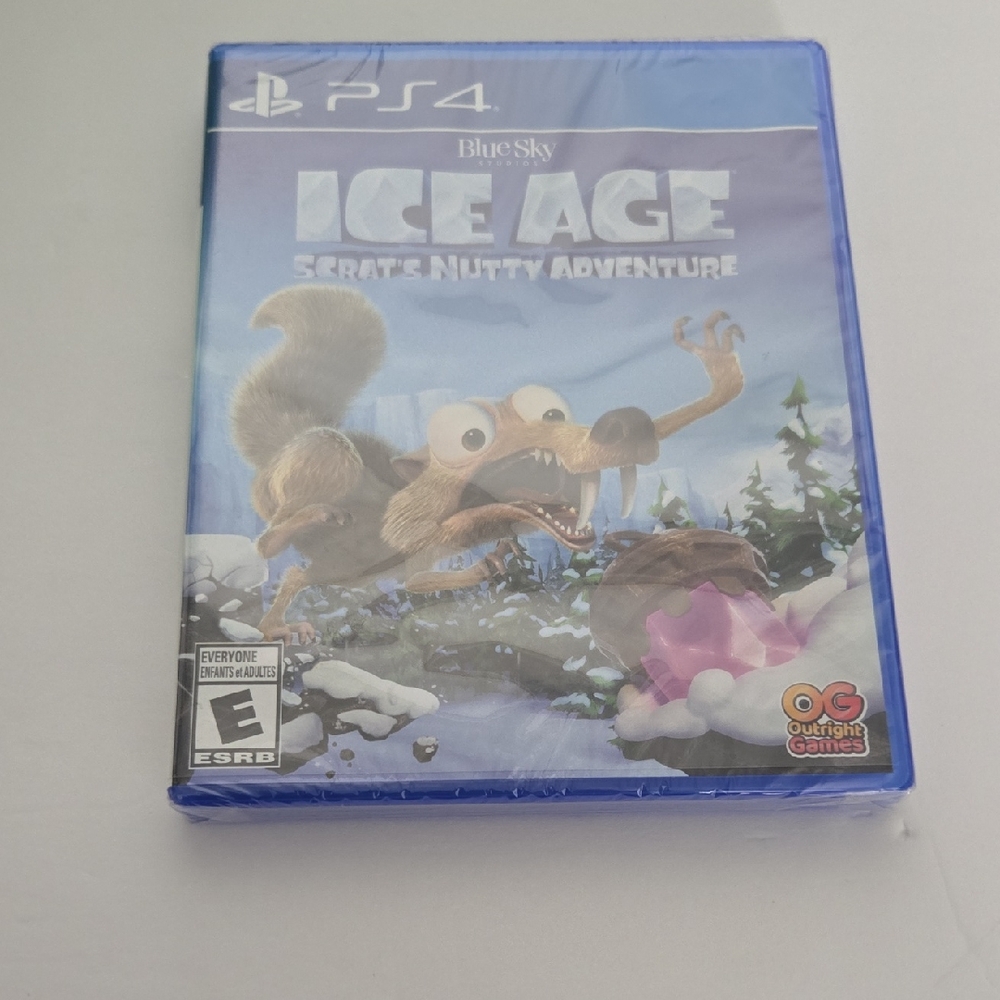 Sealed Ice Age: Scrat's Nutty Adventure PS4 Game - Blue Cover